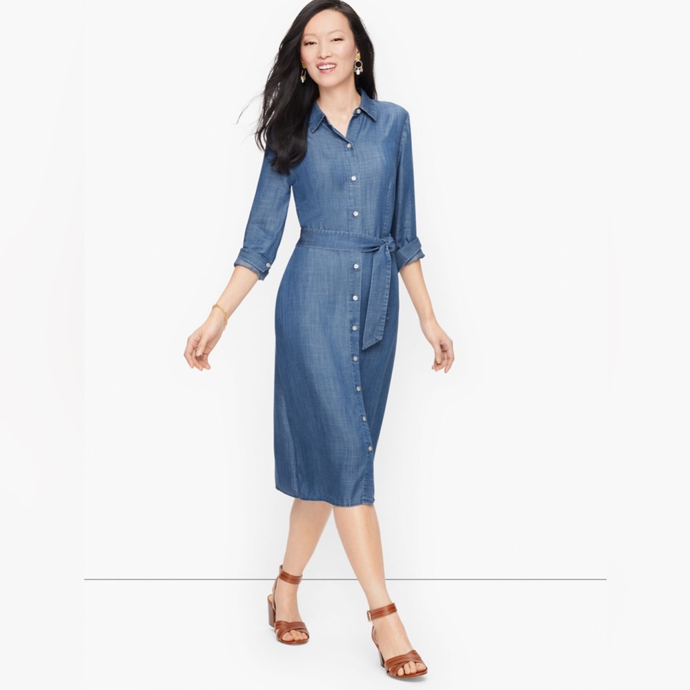 Talbot’s Weekend Shirt Dress | Amelia Denim